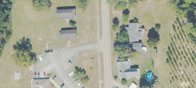 Concrete Auto Shop with Two Doors