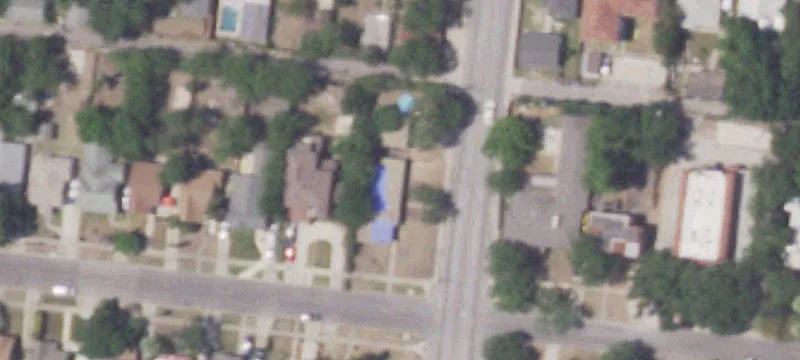 Corner Lot Duplex with Carports