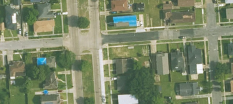 Cleared Corner Lot for Two-Story Home