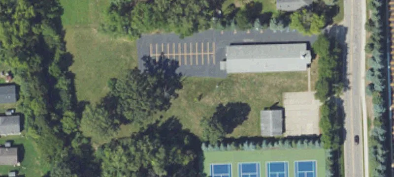 Church Facility with Parking Lot