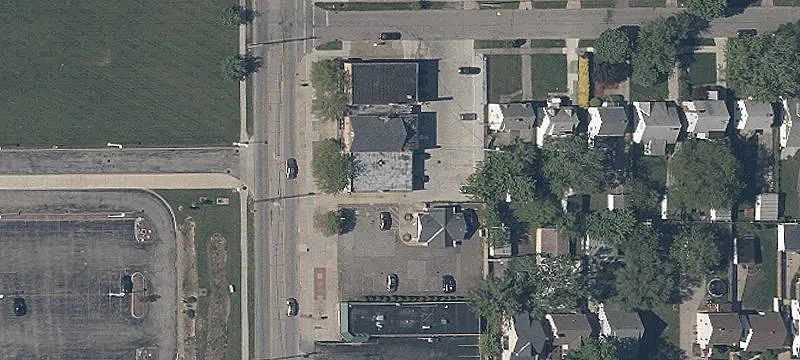 Mixed-Use Corner Building with Parking