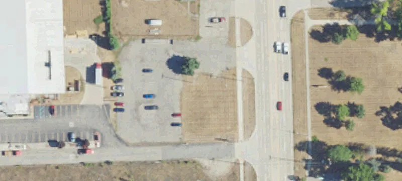 Low-Coverage Industrial Distribution Facility