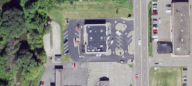 Drive-Through Restaurant Building