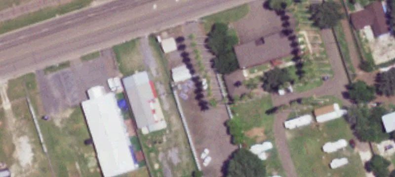 Warehouse with Rolling Garage Doors