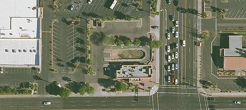Retail Storefront with Drive-Through