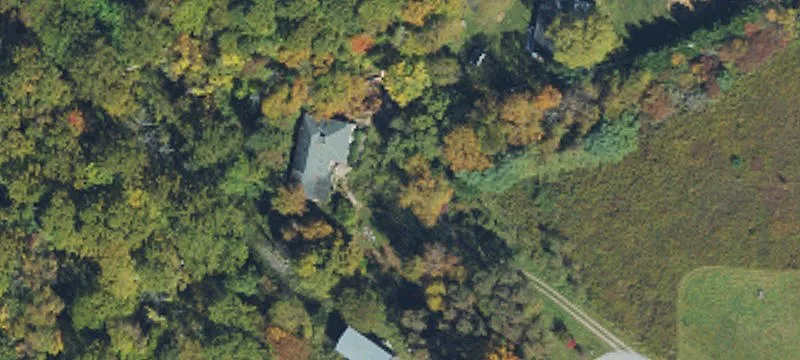 Wooded Mountain Land with Streams