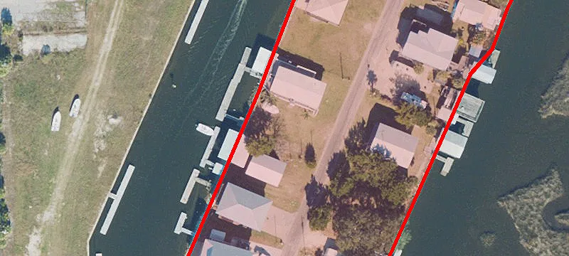 Canal-Front Waterfront Land Lot