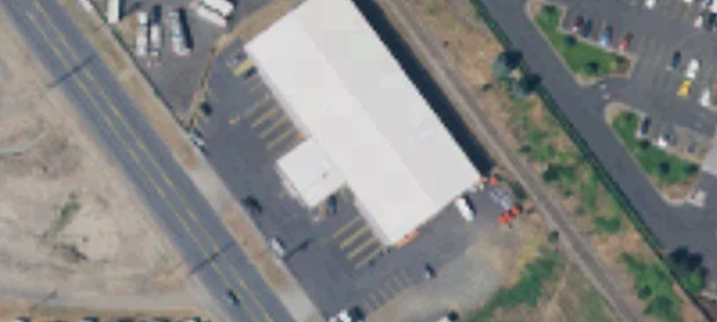 Industrial Warehouse with Fenced Yard