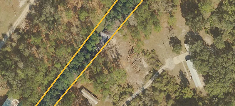 Cleared Waterfront Canal Lot