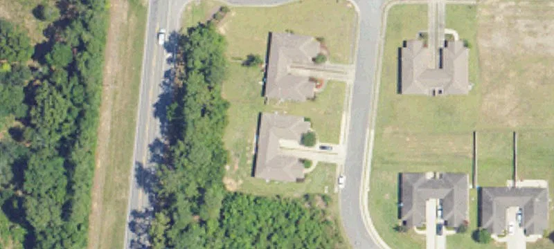 One-Story Duplex with Attached Garage