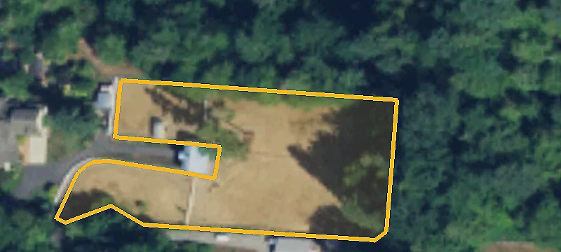 Corner Land Parcel with Pole Building