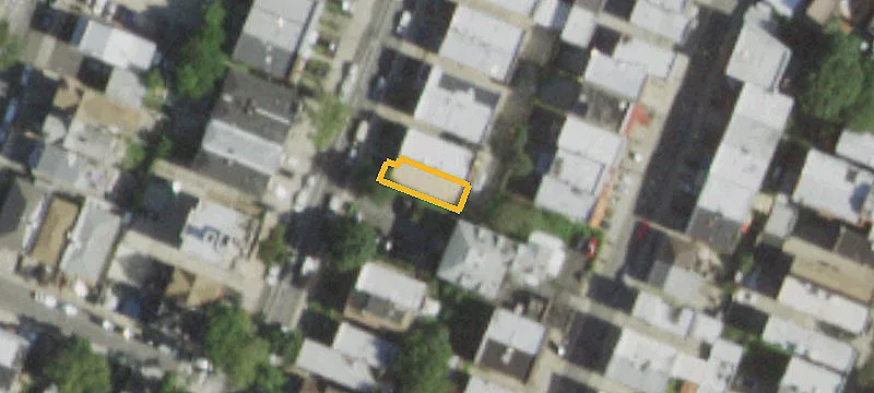 Corner Lot with Vacant Warehouse