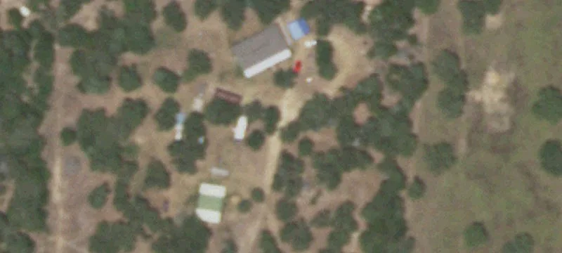 Farm Property with Metal Barn