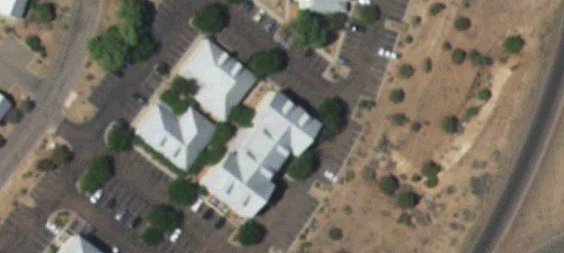 Two-Story Office Building with Patio