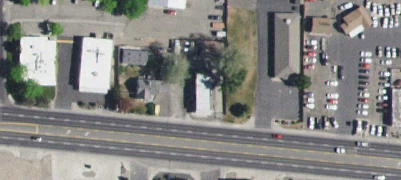 Corner Office Building with Garage