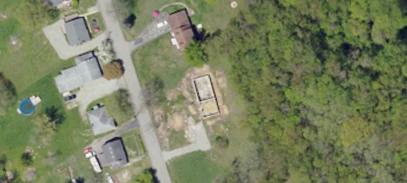 Building Lot with Existing Foundation