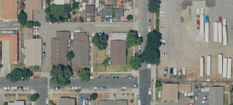 Apartment Building with Garages