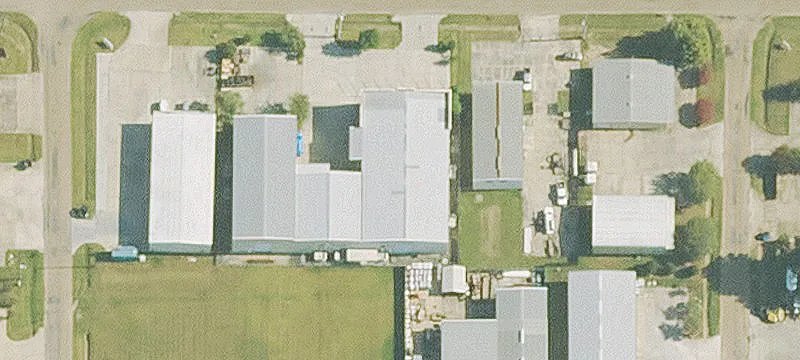 Industrial Flex Property with Cranes