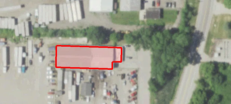 Industrial Truck Terminal with Overhead Doors