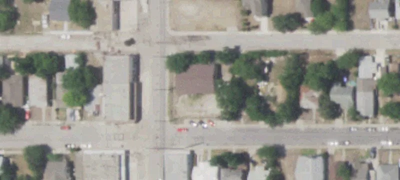 Corner Triplex With Rear Lot