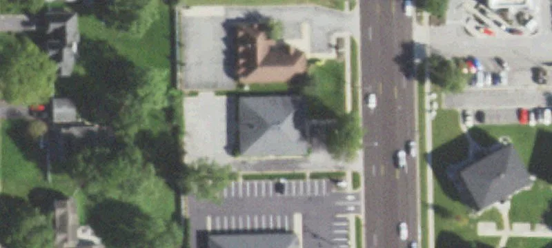 All-Brick One-Story Office Building
