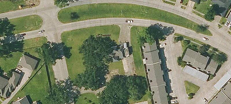 Corner Lot Bank Tear-Down