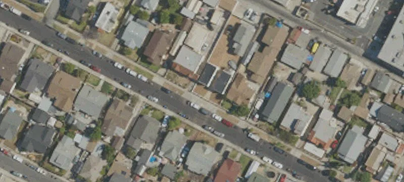 Cleared Triplex Redevelopment Site