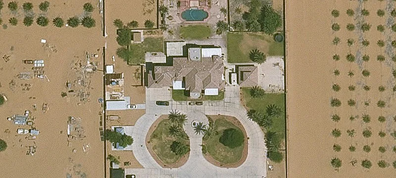 Acreage Property with Block Walls