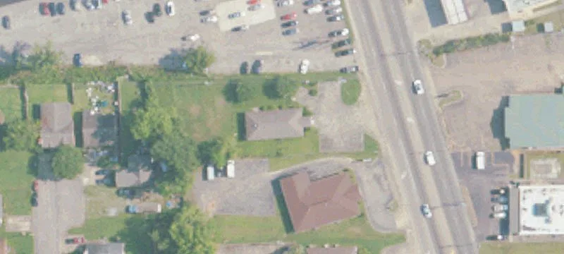 Office Building with Fenced Yard