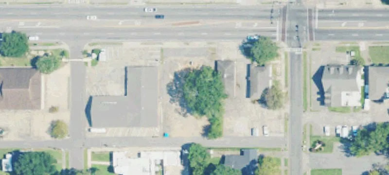 Empty Commercial Lot Site