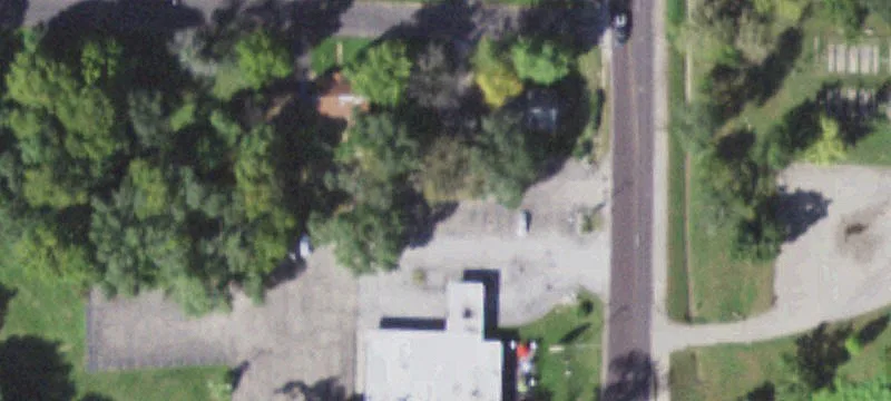 Gutted Restaurant Building with Parking