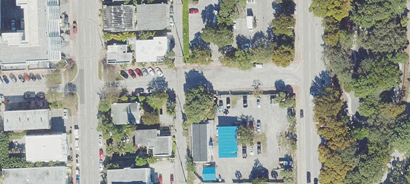 Paved Vehicle Storage Land