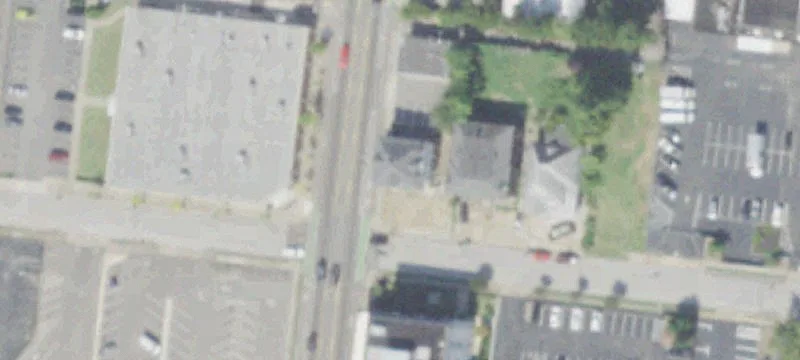Corner Commercial Building with Parking