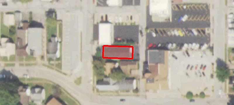 Vacant Commercial Lot with Storage Building