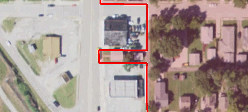Drive-Through Restaurant with Parking