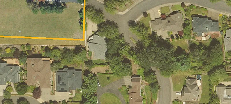 Upsloping Residential Lot