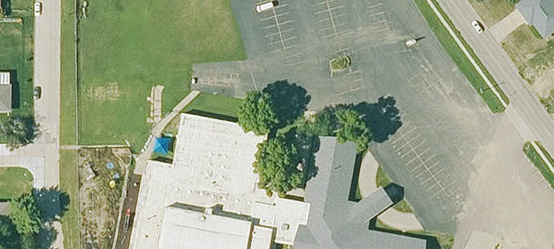 Former School and Church Building