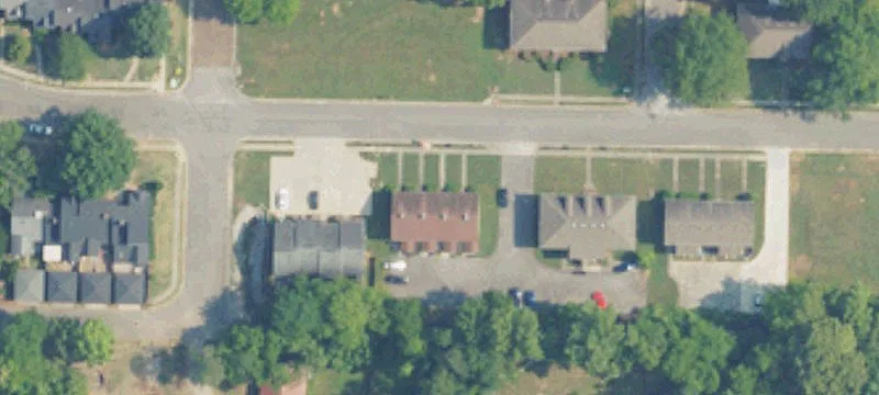 Quadplex with Four 2-Bed Units
