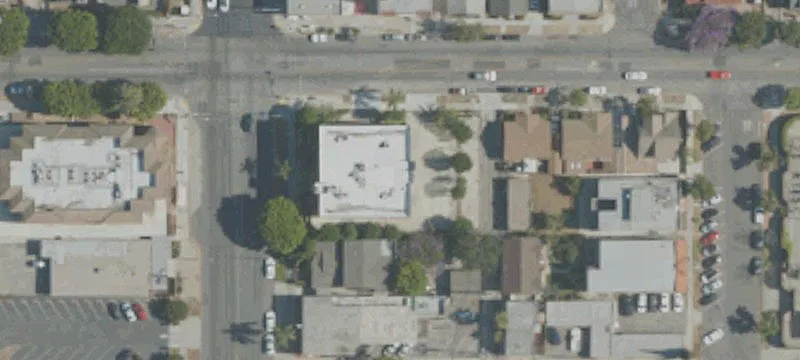 Office Building with Fenced Lot