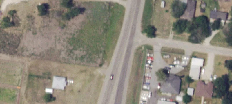 Irregular Fenced Development Land