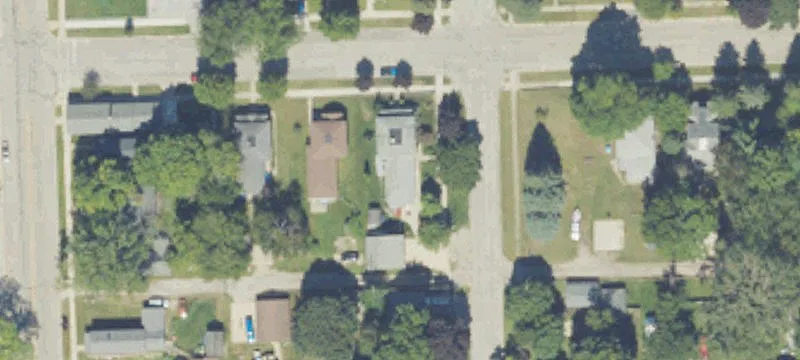 Corner Lot Duplex with Detached Garage
