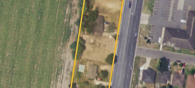 Fenced Residential Lot