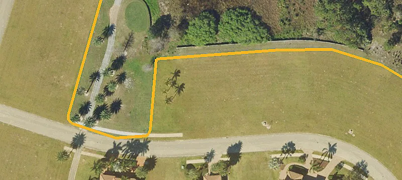 Corner Residential Golf Community Lot