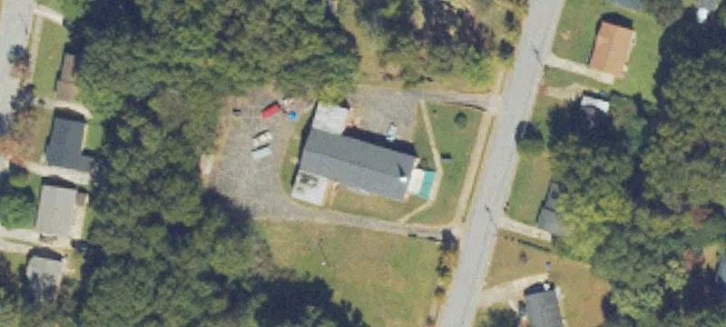 Church on Paved and Unpaved Land