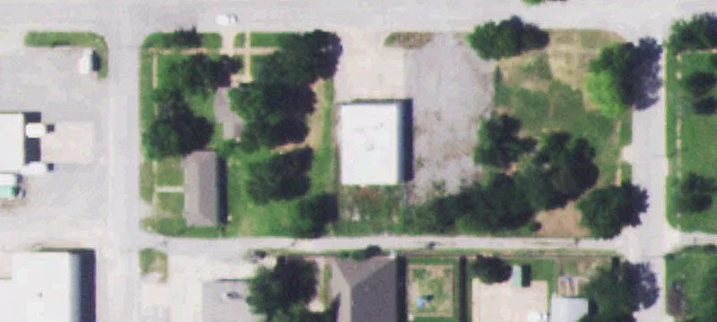 Office Building with Fenced Yard