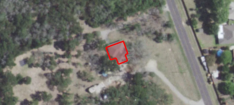Wooded Rectangular Land Parcel