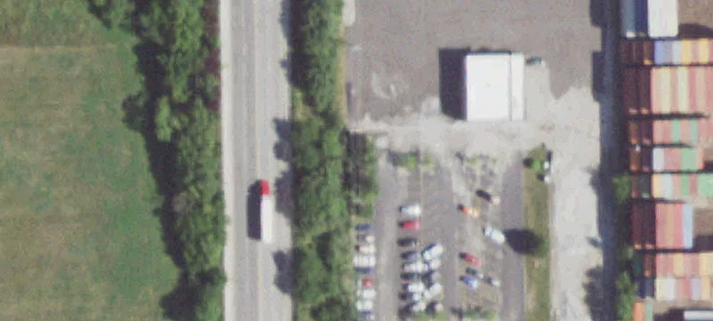 Secured Truck Terminal with Yard