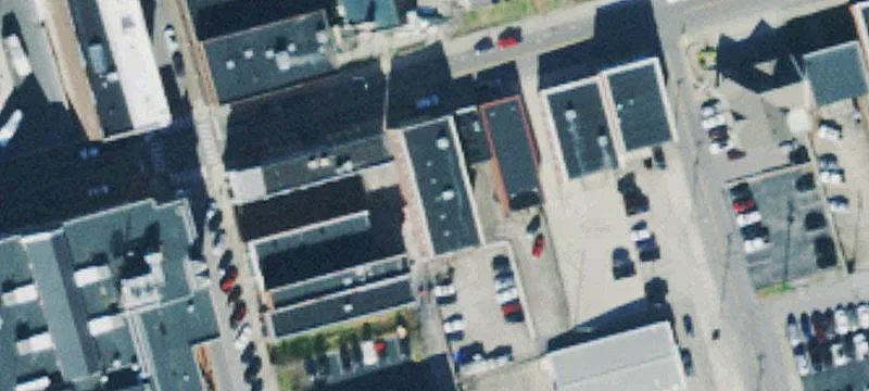 Brick Multi-Use Office Building