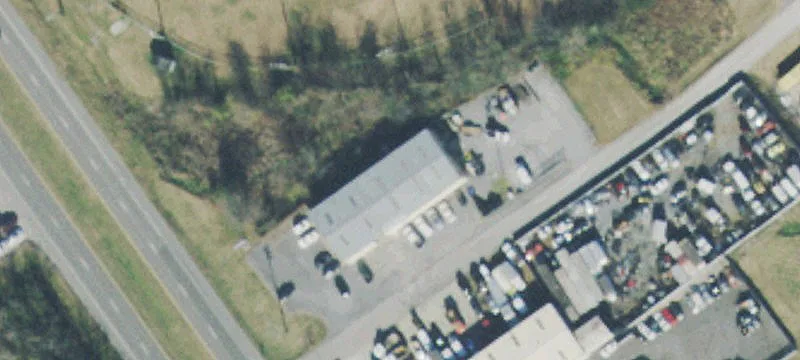 Zoned Automotive Repair Building