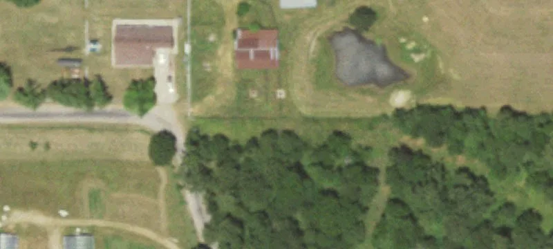 Fenced Farm with Outbuildings